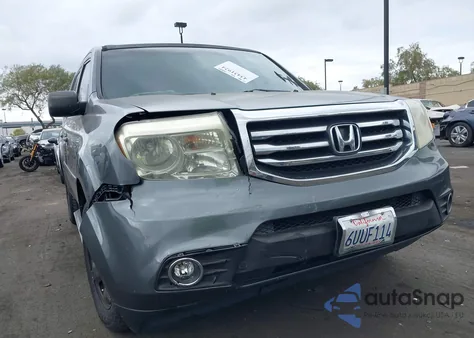 2012 Honda Pilot Lx from USA, damaged, VIN 5FNYF3H26CB014239